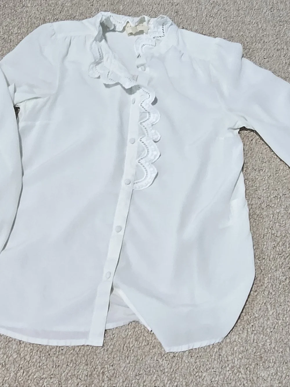 Set Of 2 Sezan Chlo Ruffle Black And Ivory Size 32 Or 00 - Picture 6 of 9